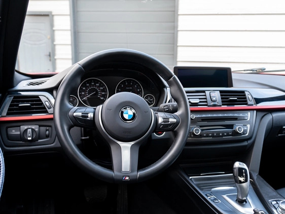BMW Seria 3 cena 107700 przebieg: 138000, rok produkcji 2014 z Rzeszów małe 137